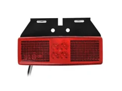 ProPlus 12/24 Volt LED Positionsleuchte mit Halter - Red