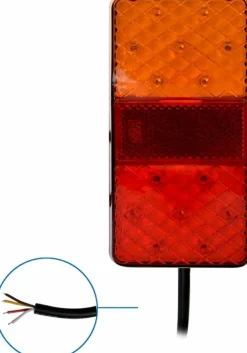 ProPlus 12/24 volt LED Rückleuchte - 4 Funktionen