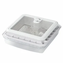 ProPlus 28 x 28cm Dachhaube mit Lüfter - ohne Dauerlüftung