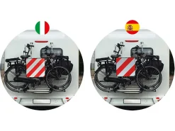 ProPlus Aluminium Warnschild - Italien/Spanien