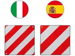 ProPlus Aluminium Warnschild - Italien/Spanien