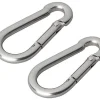 ProPlus Edelstahl Karabinerhaken - 60 mm