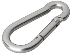 ProPlus Edelstahl Karabinerhaken - 60 mm