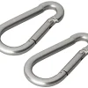 ProPlus Edelstahl Karabinerhaken - 80 mm