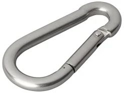 ProPlus Edelstahl Karabinerhaken - 80 mm