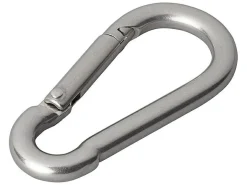ProPlus Edelstahl Karabinerhaken - 80 mm
