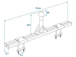ProPlus Fahrradträgerbefestigung