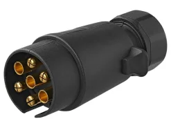 ProPlus 7-poliger Stecker mit Kabelschuhanschluss