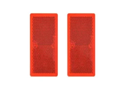 ProPlus rechteckig selbstklebend Reflektor - Red