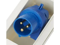 ProPlus rechteckige CEE-Wandsteckdose - White
