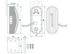 ProPlus rechts LED-Begrenzungsleuchte