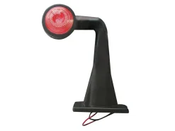 ProPlus rechtwinklig Begrenzungsleuchten rot/weiß