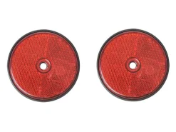 ProPlus rund Schraubenbefestigung Reflektor - Red