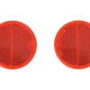 ProPlus rund selbstklebend Reflektor - Red