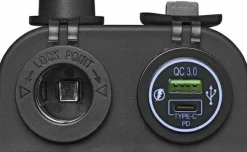 ProPlus 12V Steckdose USB und USB-C Aufbaukit