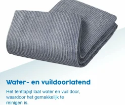 ProPlus Zeltteppich 250 x 350 cm - Blue/White