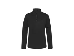 Protest Rewillowy Jr Jungen 1/4 Zip Top - True Black