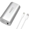 Pro-User 5000 mAh silberne Powerbank