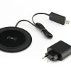 PSQ10C-B Qi Wireless Ladegerät - mit schwarzem Adapter
