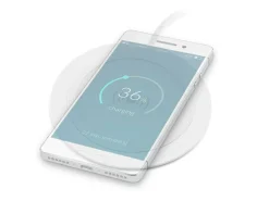 PSQ10C-W Qi Wireless Ladegerät - mit Adapter weiß