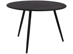 Rafael 60x41 Schwarzer Beistelltisch