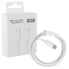 R2B 1 Meter Weißes USB-C zu USB-C Kabel