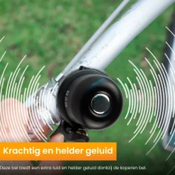 R2B Fahrradklingel - Geeignet für Apple AirTag