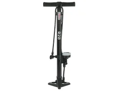 R2B Fahrradpumpe mit Manometer – Doppelventilkopf