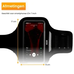 R2B Handyhalterung Joggen Sportarmband 7 Zoll