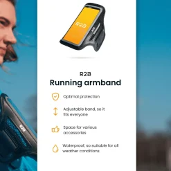R2B Handyhalterung Joggen Sportarmband 6.5 Zoll