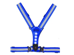 R2B Laufweste wiederaufladbar - Laufende Beleuchtung - Blau
