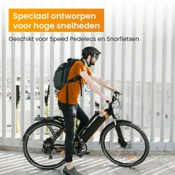 R2B Radsporthelm Speed Pedelec mit LED-Licht - Größe L