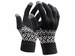 R2B Touchscreen Handschuhe Winter Herren & Damen - Schwarz