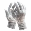 R2B Touchscreen Handschuhe Winter Herren & Damen - Grau
