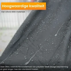R2B wasserdichte Fahrradabdeckung mit Aufbewahrungstasche - Black