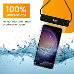 R2B Wasserdichtes Telefongehäuse mit Kabel