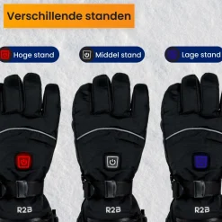 R2B wiederaufladbar Beheizbare Handschuhe
