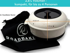 RoadBaker Mobiler Backofen mit spezial Glasdeckel