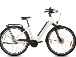 Saxonette Comfort Plus 5.0 Nexus 7 13Ah Damen-E-Bike - White