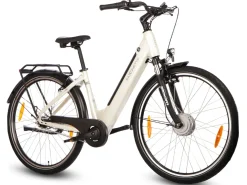 Saxonette Comfort Plus 5.0 Nexus 7 13Ah Damen-E-Bike - White