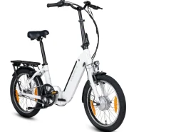 Saxonette Compact Comfort Plus 2.0 Elektro-Faltrad - White