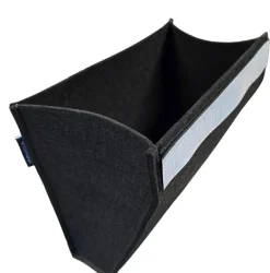 schaltsack24 B-Säule Filz Stauraumtasche - Black