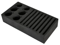 Schaumstoffplatten und Becherhalter