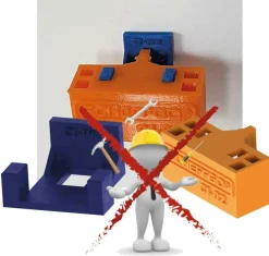 ScheffGO® CI-02WH Türstfeststeller mit Wandhalterung