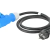 Schuko auf CEE Kupplung Adapterkabel