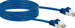 Schwaiger 2 meter blauer CAT8 Netzwerkkabel