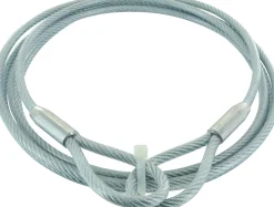 Schwaiger 3 Meter Stahlseil mit verpressten Schlaufen