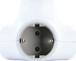 Schwaiger Dreifachsteckdose Würfel-Steckdosenadapter
