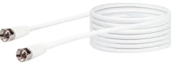Schwaiger KVCHQ100 10 Meter weißes Satellitenkabel