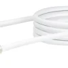 Schwaiger KVCW15 1,5 Meter transparentes abgewinkeltes Satellitenkabel